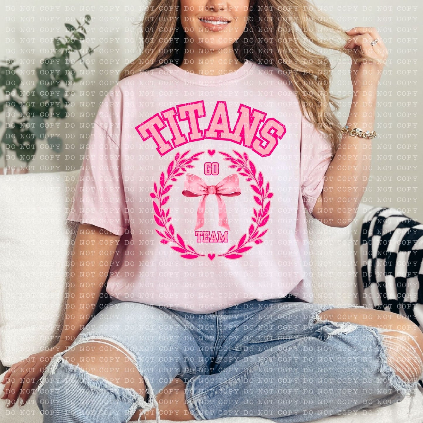 TITANS COQUETTE TEE