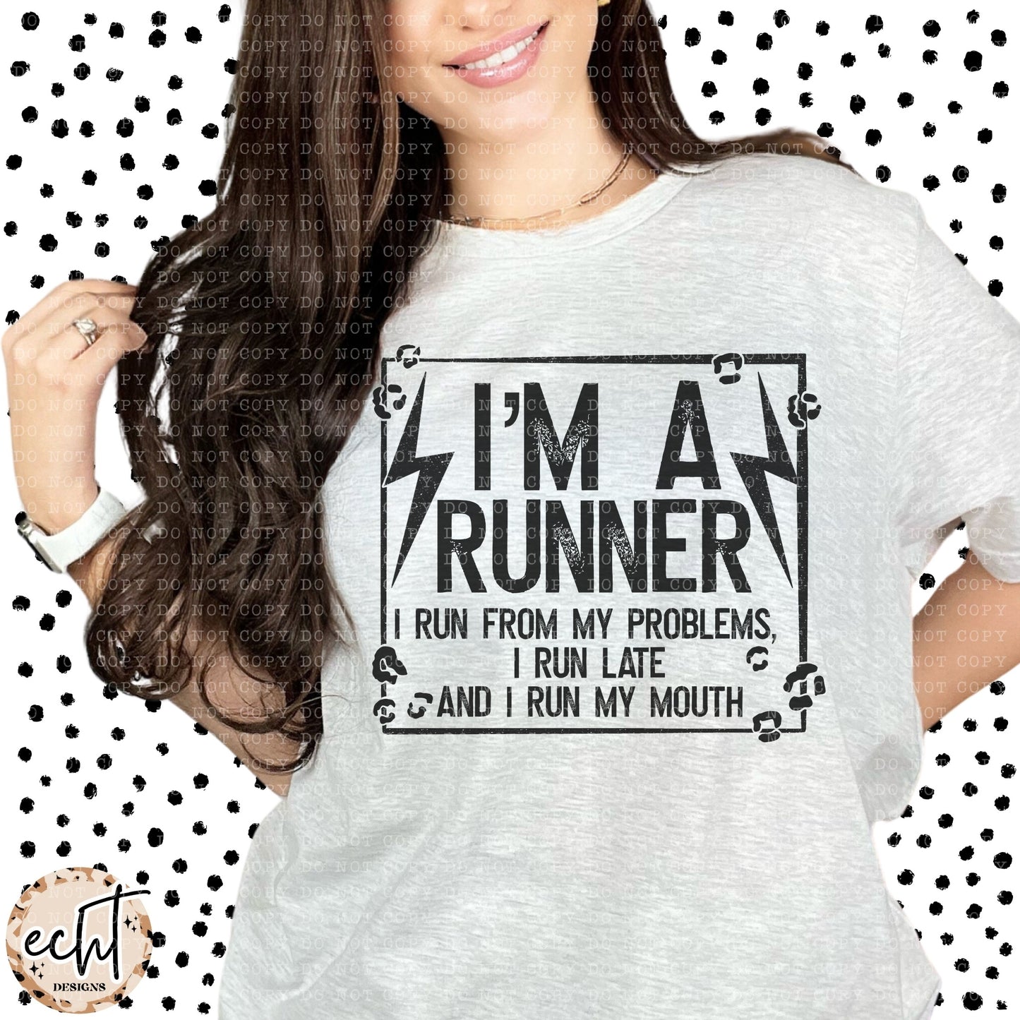 IM A RUNNER TEE