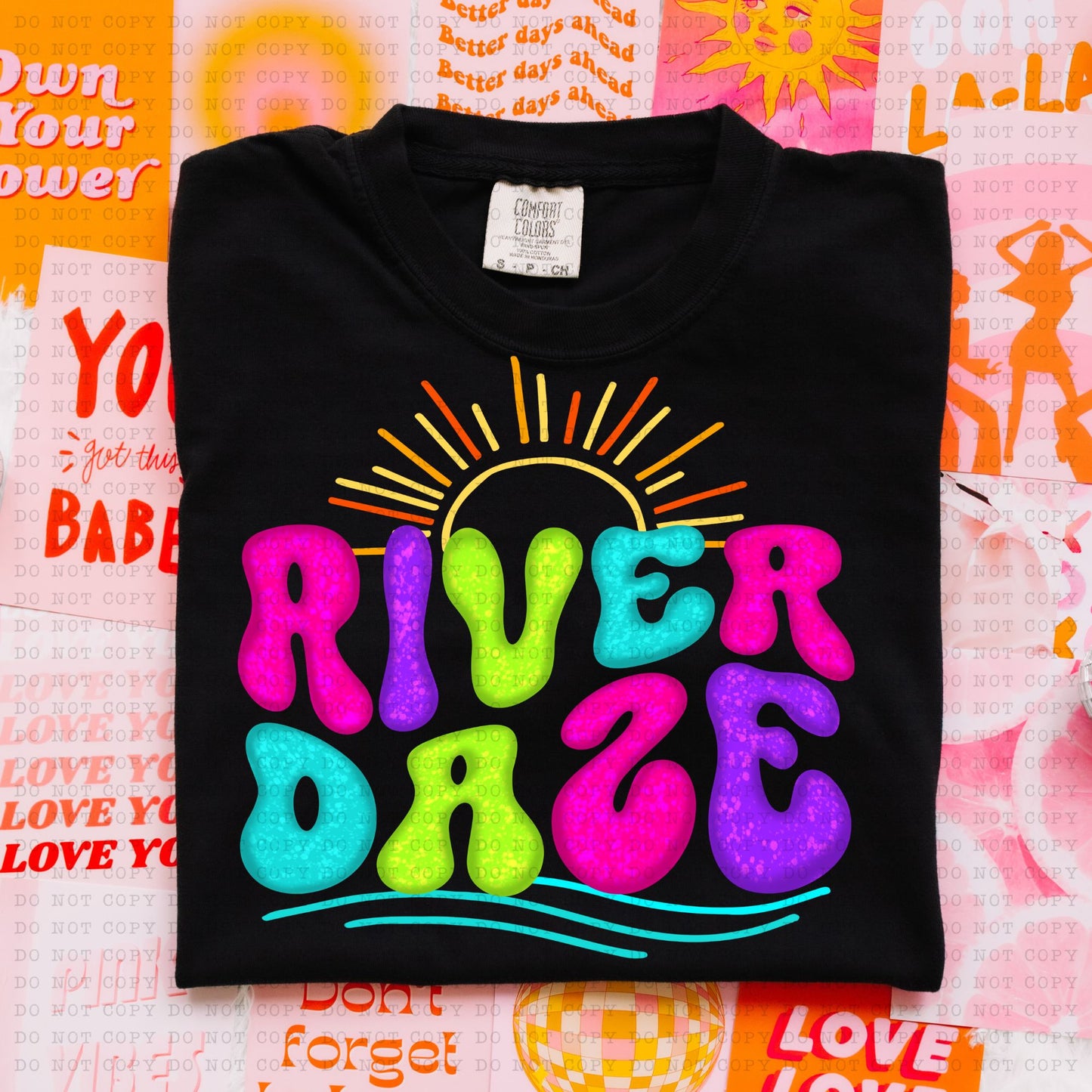 RIVER DAZE-PNG File- Digital Download