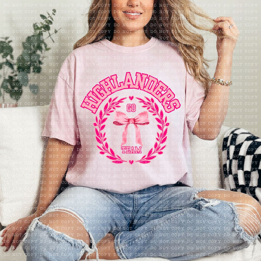 HIGHLANDERS COQUETTE TEE