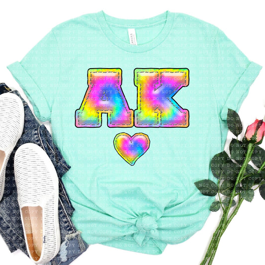 ALASKA INFLATED TIE DYE - PNG File- Digital Download