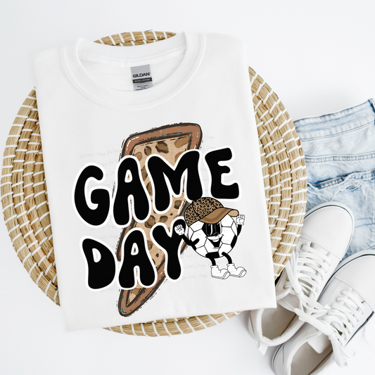 Game Day Soccer PNG Digital Download