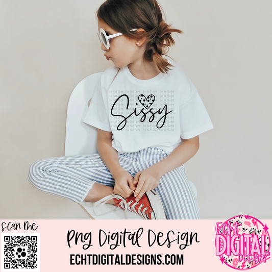 Sissy PNG Digital Download