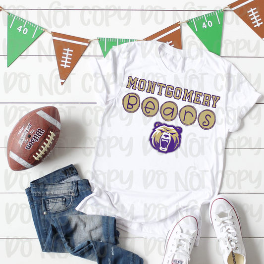 Montgomery bears PNG Digital Download