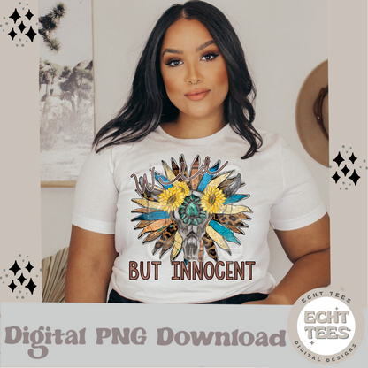 Wild but Innocent PNG Digital Download