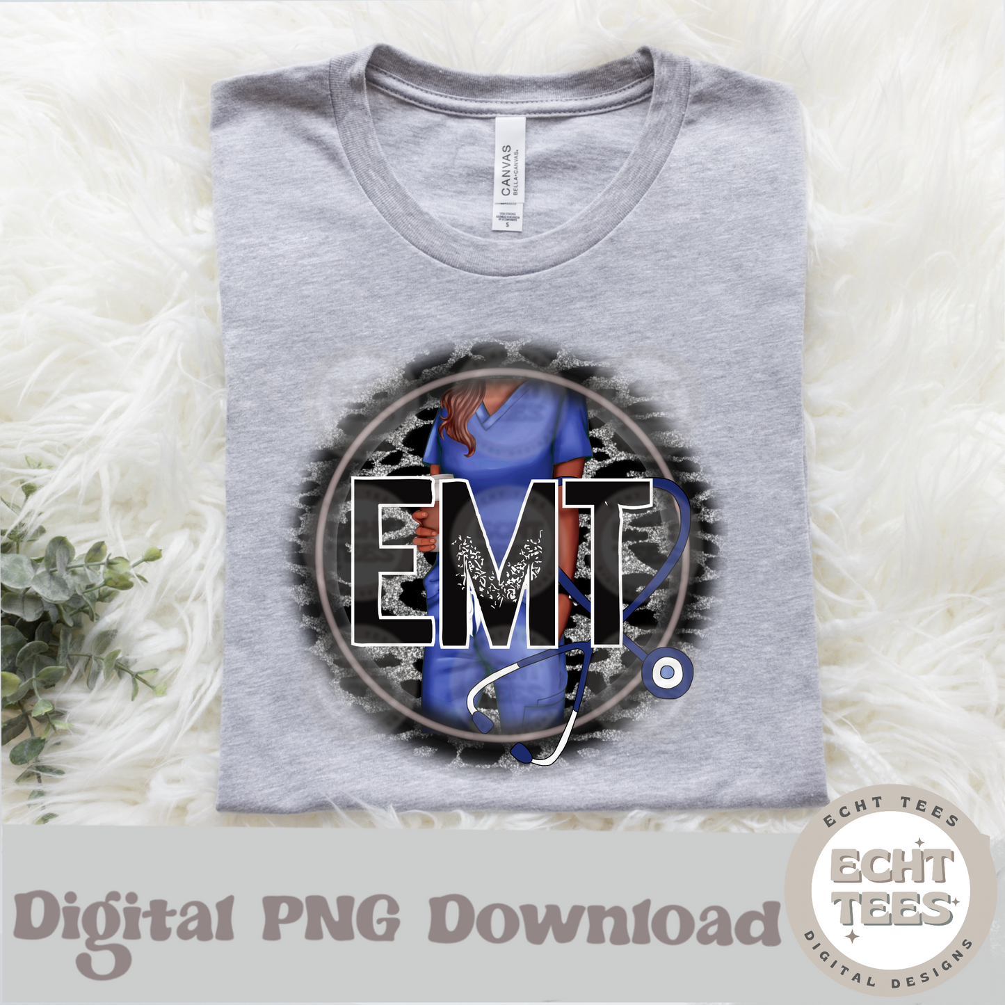 EMT 3 PNG Digital Download