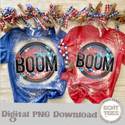 Boom Boom Boom PNG Digital Download